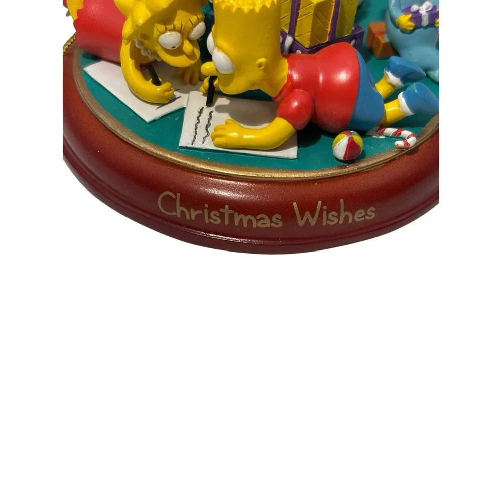 2004 The Simpsons Bradford Christmas Ornament Illuminated 
